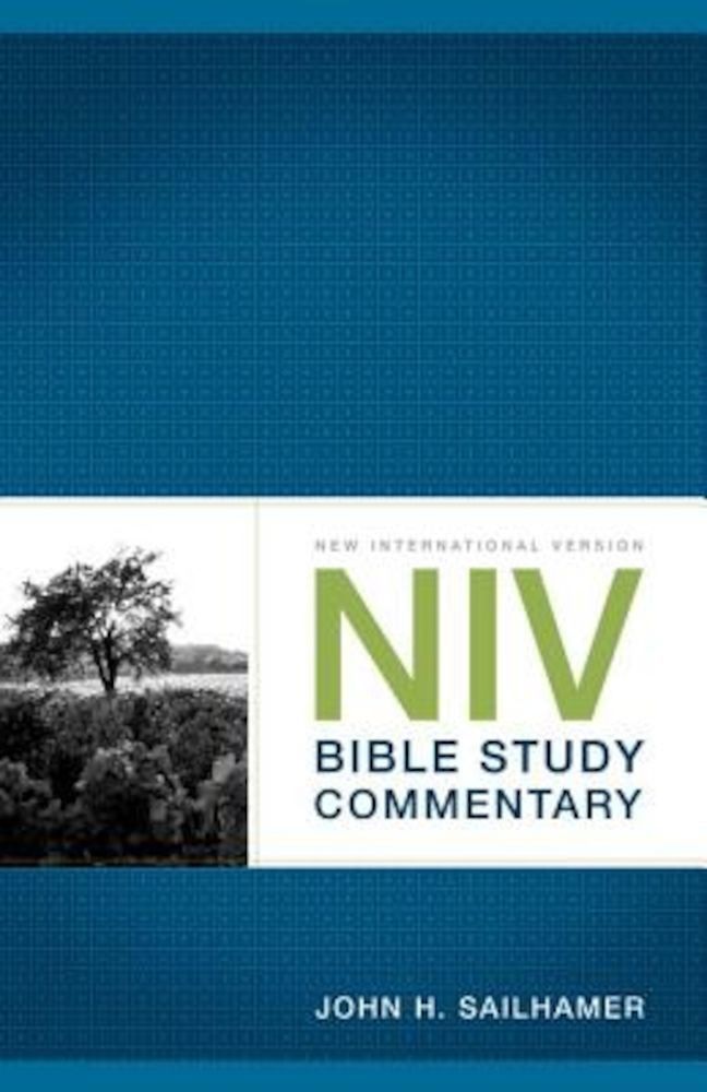 NIV Bible Study Commentary, Paperback fotografia produsului