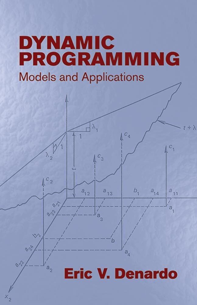 Dynamic Programming: Models and Applications, Paperback fotografia produsului