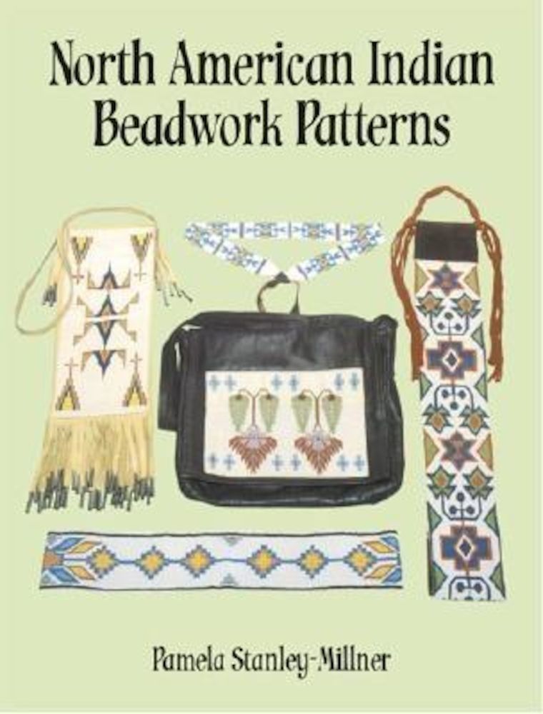 North American Indian Beadwork Patterns, Paperback fotografia produsului