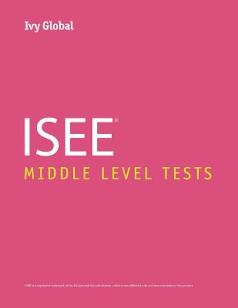 ISEE Middle Level Practice Tests, Paperback fotografia produsului
