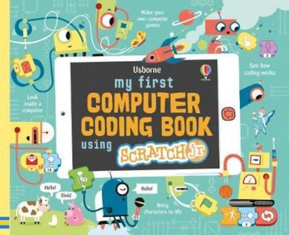 My First Computer Coding Book with ScratchJr, Hardcover fotografia produsului