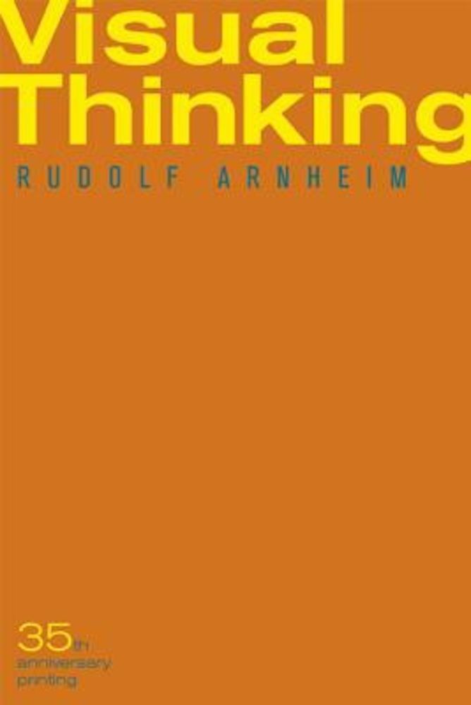 Visual Thinking, Paperback fotografia produsului