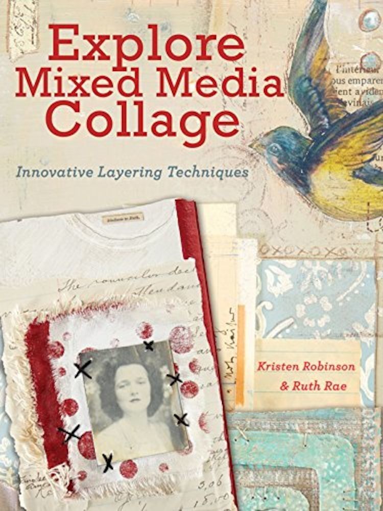 Explore Mixed Media Collage: Innovative Layering Techniques, Paperback fotografia produsului
