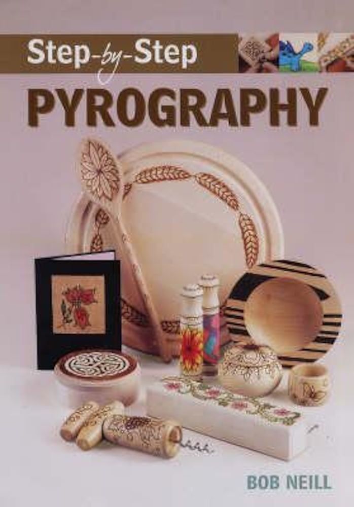 Step-by-step Pyrography, Paperback fotografia produsului