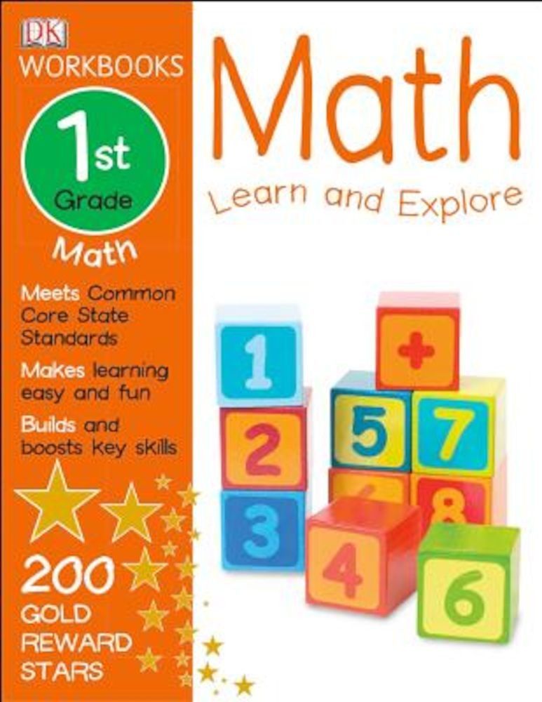 Math, 1st Grade, Paperback fotografia produsului