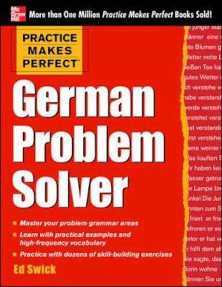 Practice Makes Perfect German Problem Solver, Paperback fotografia produsului