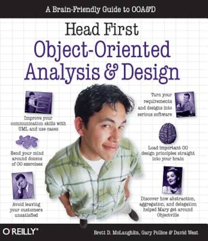 Head First Object-Oriented Analysis and Design: A Brain Friendly Guide to OOA&D, Paperback фото продукта