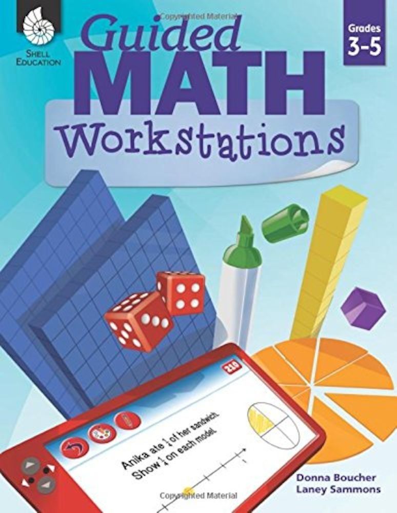 Guided Math Workstations 3-5, Paperback fotografia produsului
