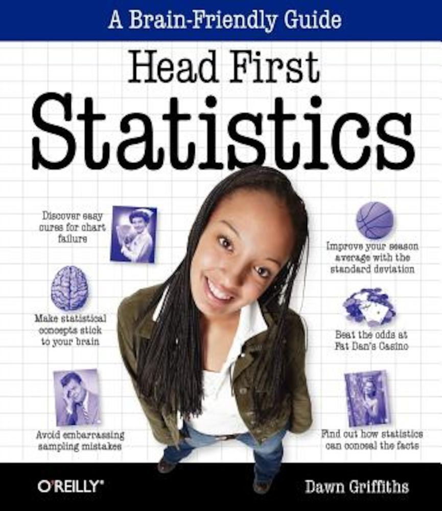 Head First Statistics, Paperback fotografia produsului