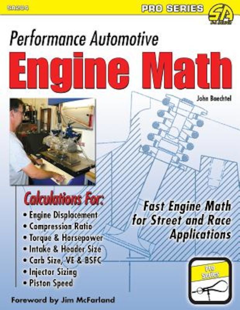 Performance Automotive Engine Math, Paperback fotografia produsului