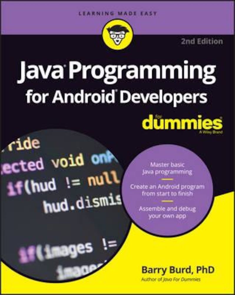 Java Programming for Android Developers for Dummies, 2nd Edi, Paperback фото продукта