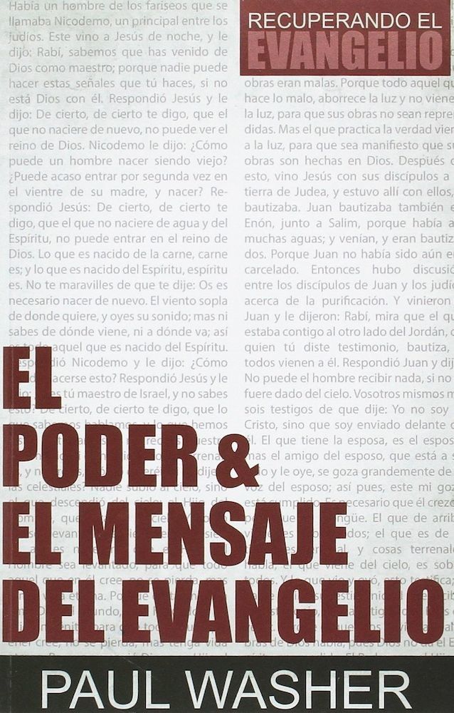 El Poder & El Mensaje del Evangelio, Paperback fotografia produsului