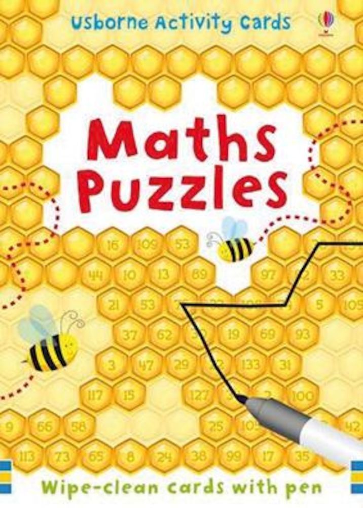 Maths Puzzles, Hardcover fotografia produsului