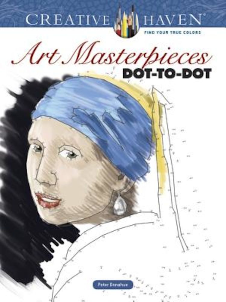Creative Haven Art Masterpieces Dot-To-Dot, Paperback fotografia produsului