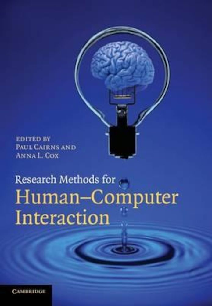 Research Methods for Human-Computer Interaction, Paperback fotografia produsului