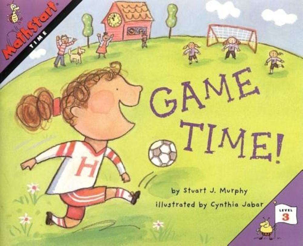 Mathstart Time Game Time Student Reader, Paperback fotografia produsului