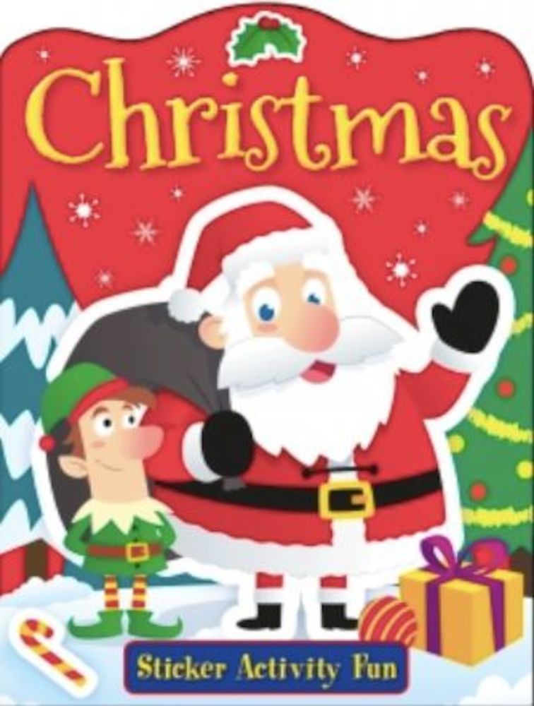 Christmas Sticker Activity Fun fotografia produsului