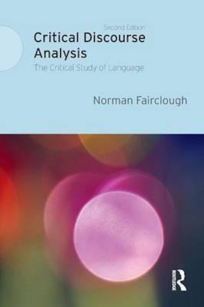 Critical Discourse Analysis, Paperback фото продукта