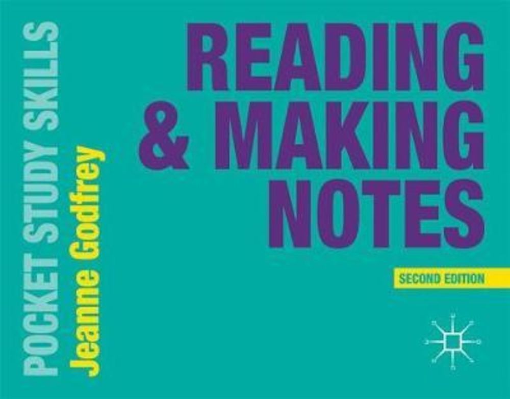 Reading and Making Notes, Paperback fotografia produsului