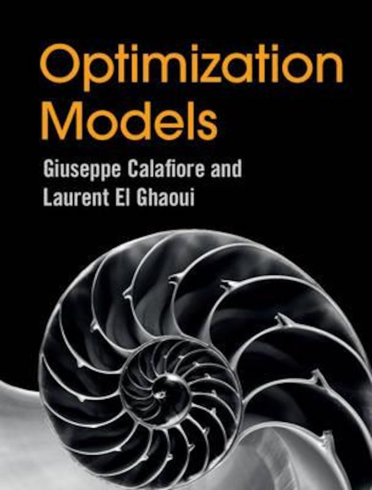 Optimization Models, Hardcover fotografia produsului