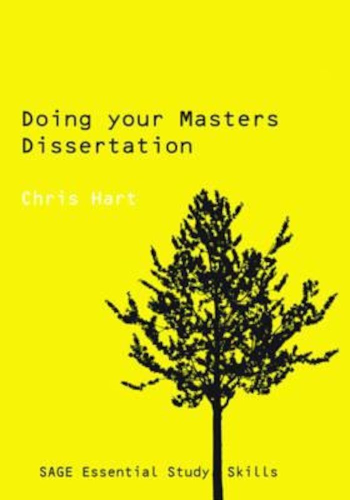 Doing Your Masters Dissertation, Paperback fotografia produsului