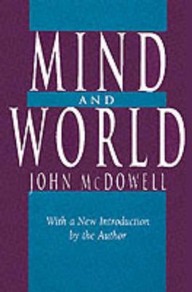 Mind and World: With a New Introduction by the Author, Paperback фото продукта