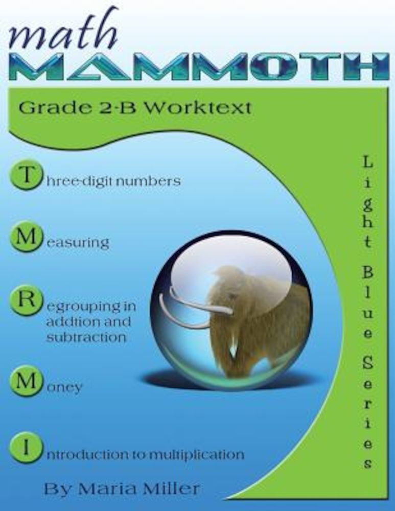 Math Mammoth Grade 2-B Worktext, Paperback fotografia produsului
