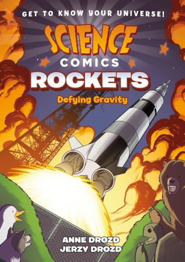 Science Comics: Rockets: Defying Gravity, Paperback fotografia produsului