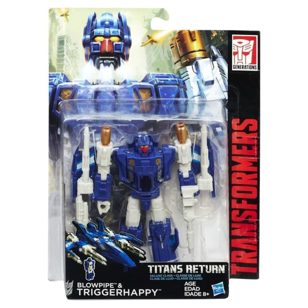 Transformers Generations, Titans Return - Blowpipe & Triggerhappy fotografia produsului