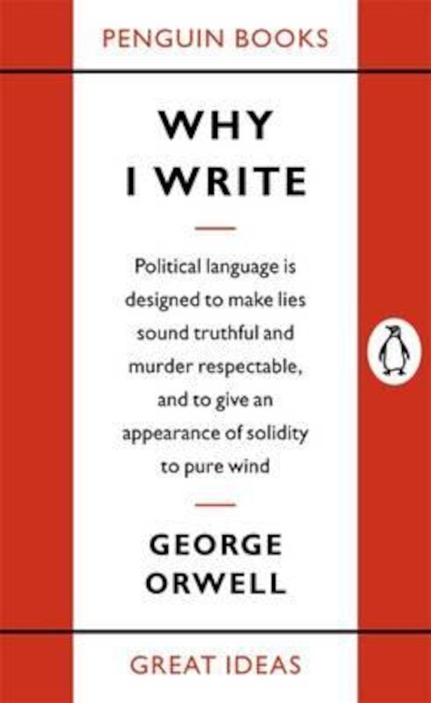 Why I Write, Paperback fotografia produsului