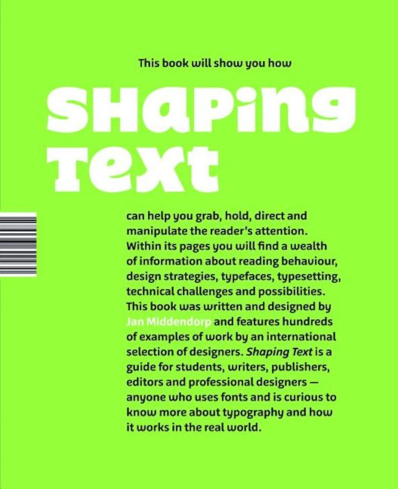 Shaping Text, Paperback fotografia produsului