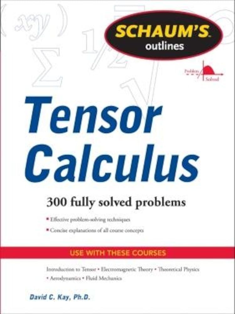 Tensor Calculus, Paperback фото продукта