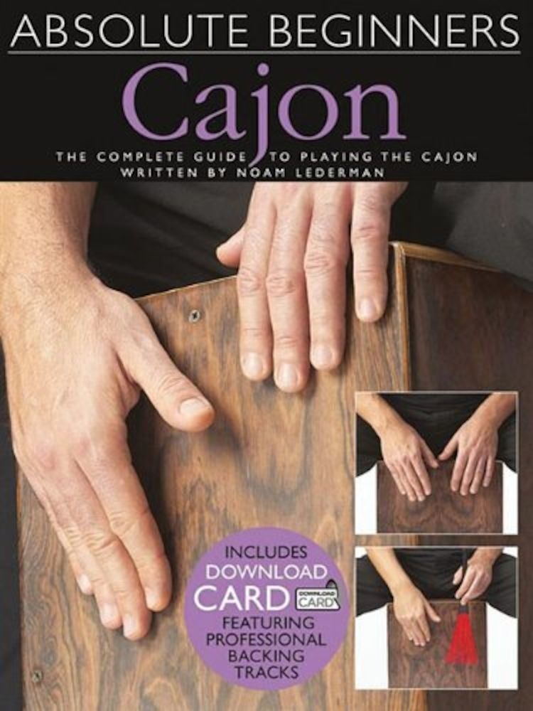 Absolute Beginners: Cajon with Access Code, Paperback fotografia produsului