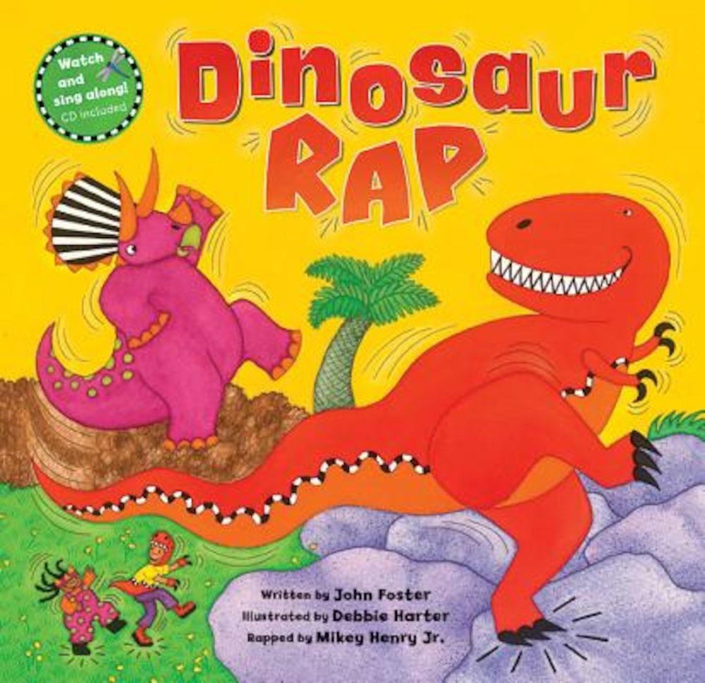 Dinosaur Rap W CD, Paperback fotografia produsului