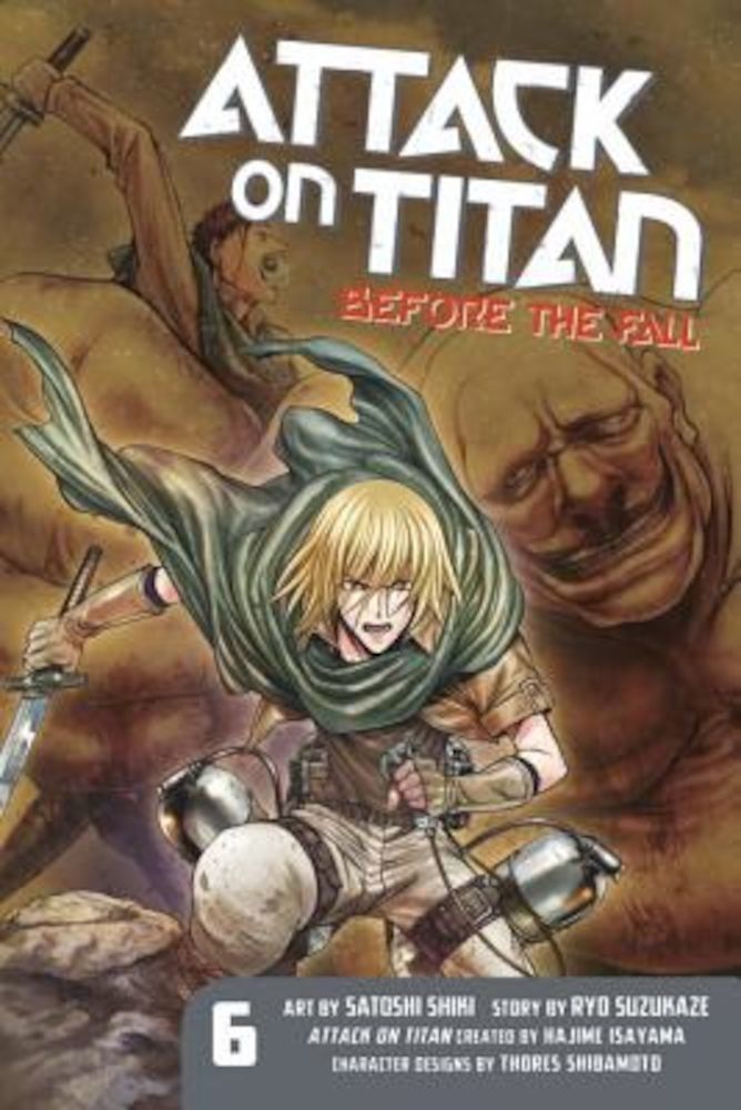 Attack on Titan: Before the Fall, Volume 6, Paperback fotografia produsului