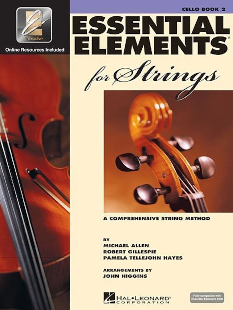 Essential Elements for Strings - Book 2 with Eei: Cello, Paperback фото продукта