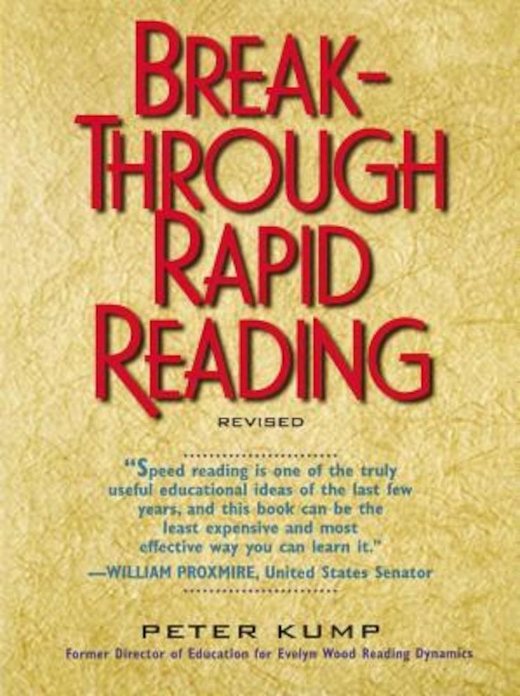 Break Through Rapid Reading, Paperback fotografia produsului