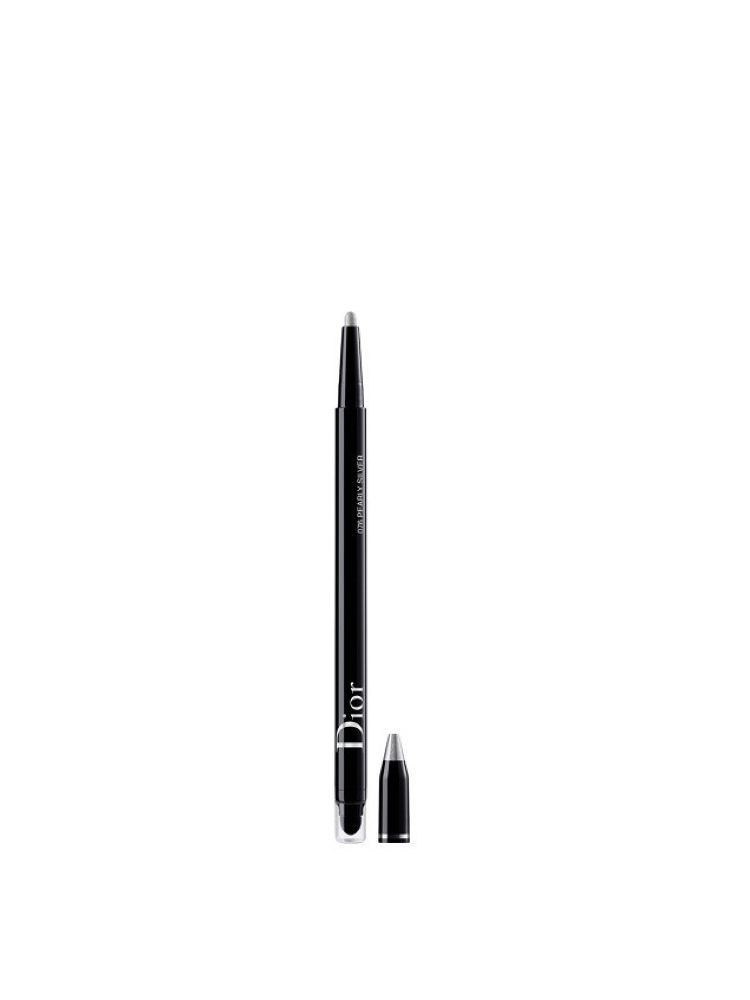Creion de ochi Christian Dior Diorshow Stylo, 076 Pearly Silver, rezistent la apa, 0.2 g fotografia produsului