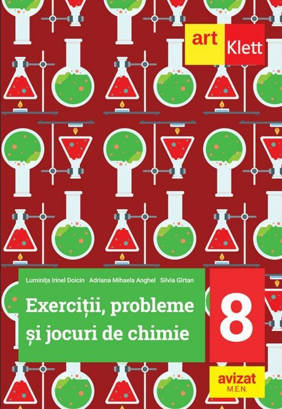 Exercitii, probleme si jocuri de chimie. Clasa 8 fotografia produsului
