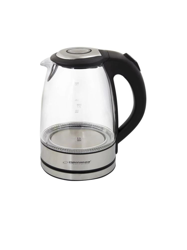 Fierbator Esperanza EKK012, 2200 W, 1.7 l, otel inoxidabil, Argintiu fotografia produsului