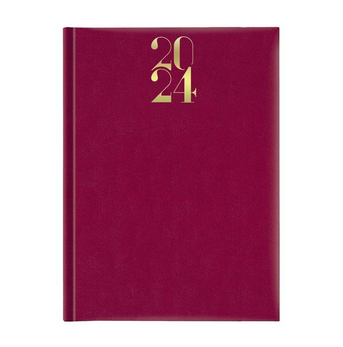 Agenda Artilux, datata, A4, hartie ivory bordeaux fotografia produsului