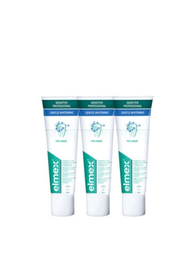Pasta de dinti Sensitive Whitening Trio (dinti sensibili), 75 ml фото продукта