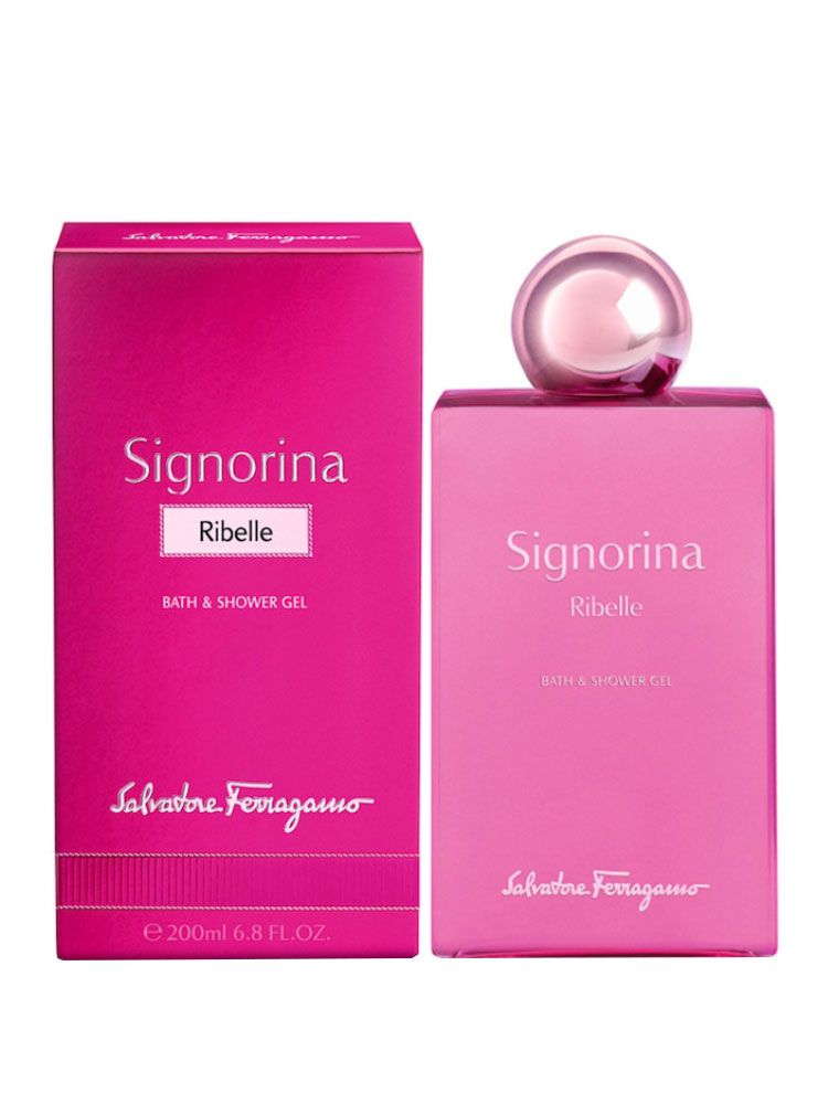 Gel de dus Salvatore Ferragamo Signorina Ribelle, 200 ml, pentru femei fotografia produsului
