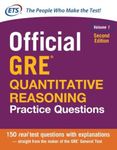 Official GRE Quantitative Reasoning Practice Questions, Second Edition, Volume 1, Paperback fotografia produsului