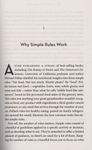 Simple Rules, Paperback fotografia produsului View 4 S