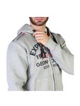 Hanorac Geographical Norway Flag_man_grey-S fotografia produsului View 3 S