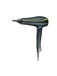 Uscator de par Salon Professional, Trisa, 2200 W, 3 trepte de temperatura, 1045.2712, Negru fotografia produsului