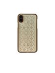 Carcasa Kate iPhone X Occa OCKTIPHXGD, rezistenta la socuri, rezistenta la zgarieturi, policarbonat + piele ecologica, Auriu fotografia produsului