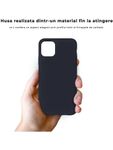 Husa Liquid Silicon iPhone 11 Pro Max Lemontti LEMCLSXIPMDB, rezistenta la socuri, protectie 360 grade, TPU silicon, Albastru fotografia produsului View 7 S