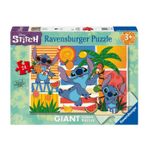 Puzzle mare de podea Ravensburger Disney Stitch, 24 piese fotografia produsului